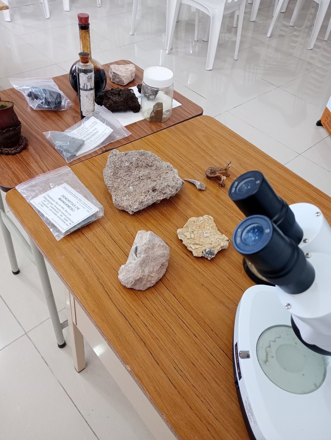 Materiales de observación